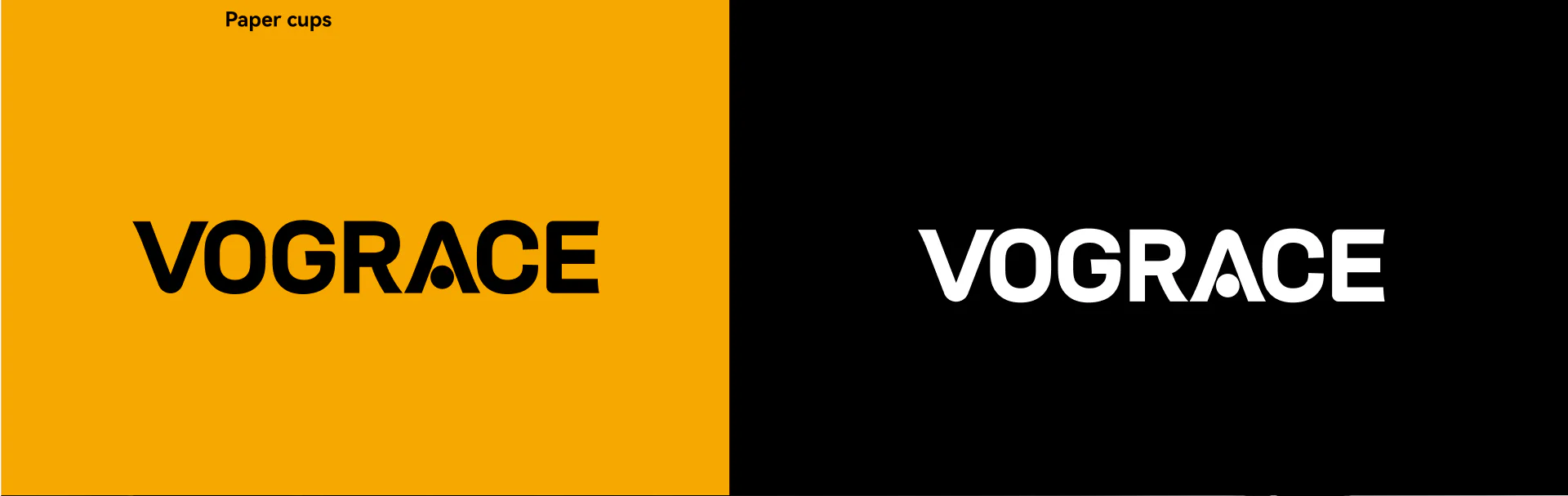 VOGRACE 字母 A 识别细节与版式系统