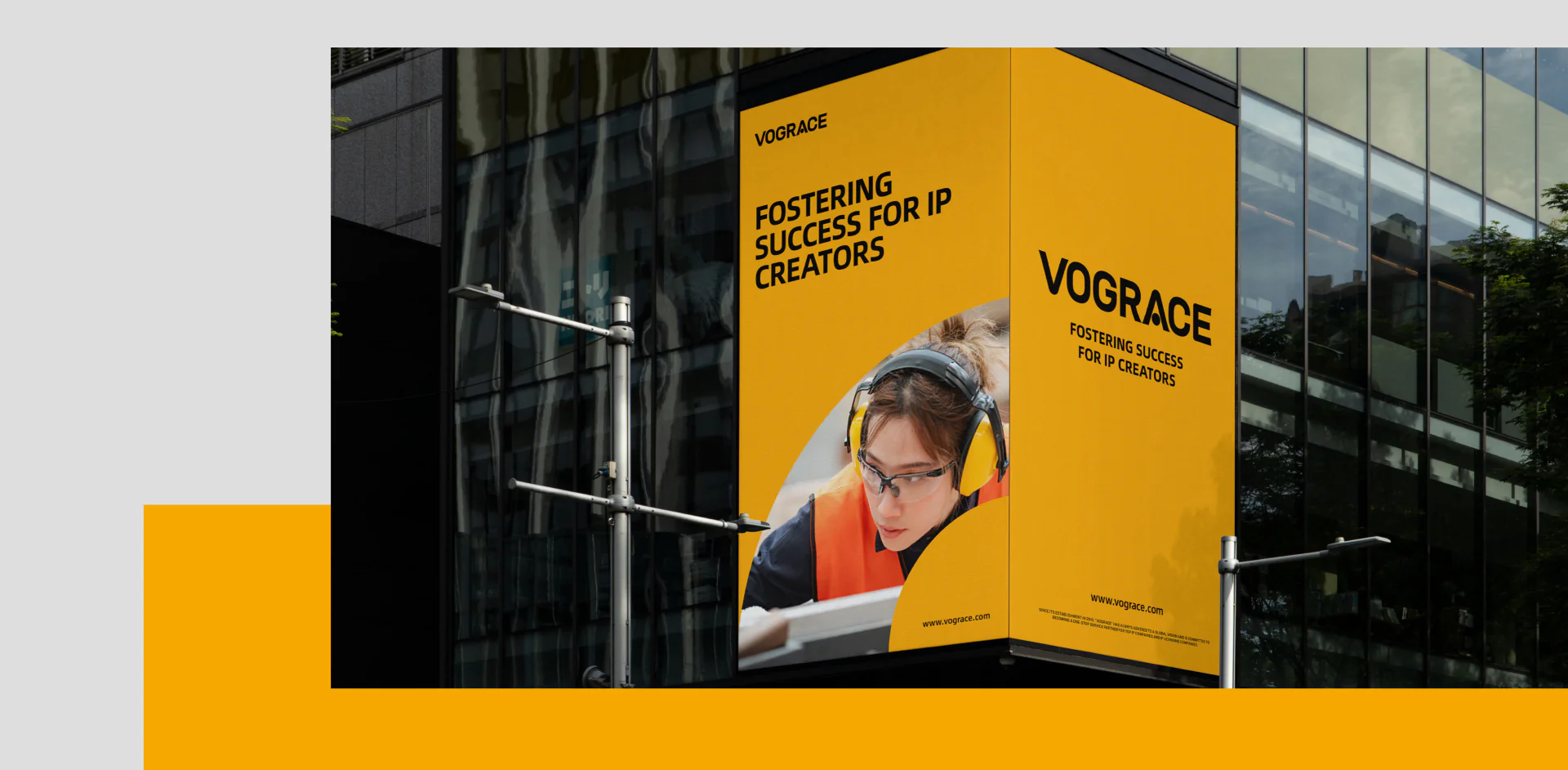 VOGRACE 线下物料与品牌手册收尾页